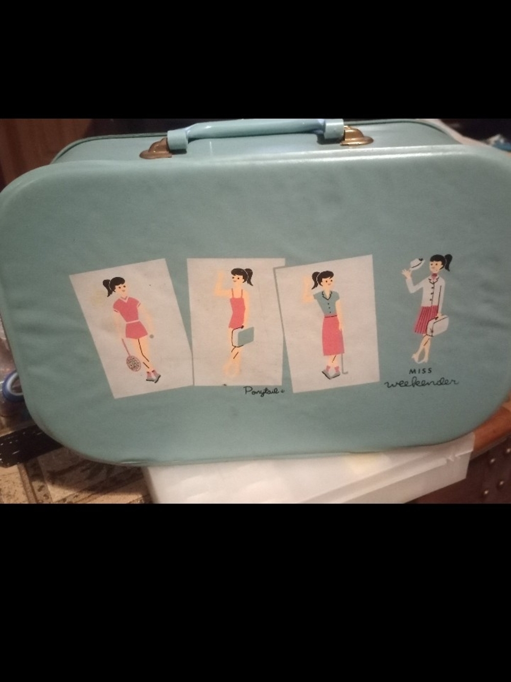 Miss Weekender Vintage-Style Travel Case